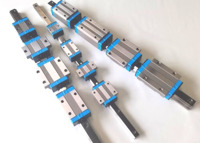 Bloque linear de la alta de la durabilidad bola del reborde con la gama de temperaturas de Front Or Rear Oil Nozzel Max.100℃